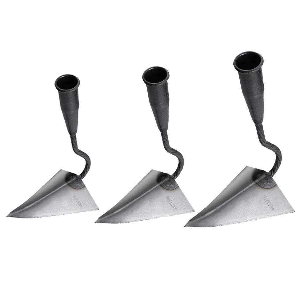 Zevolim| RootRaptor Triangle Hoe | Forged Manganese Steel | Sharp & Ergonomic | For Weeding & Seed Furrows