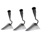 Zevolim| RootRaptor Triangle Hoe | Forged Manganese Steel | Sharp & Ergonomic | For Weeding & Seed Furrows