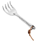 Zevolim| Floravix Mini Garden Hand Rake | Lightweight & Durable | For Weeding, Digging & Soil Loosening | 20.5 cm Length