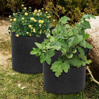 Zevolim| Felt plant sack with carrying handles – Breathable and durable for garden plants and flowers