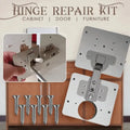 2+2 | Hinge Repair Plates Set [INCLUSIVE Screws]