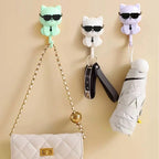Key hook cat with sunglasses – Stylish for hallway & kitchen