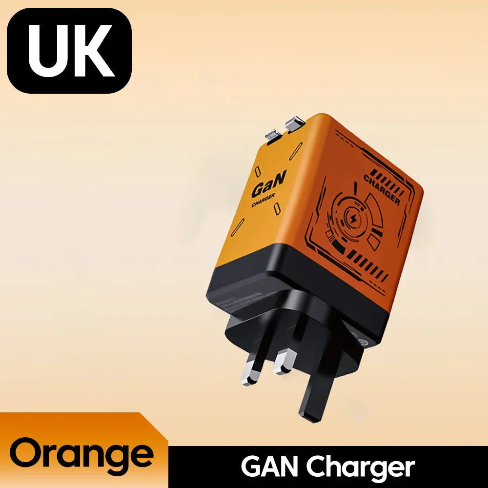 120W Fast Charging Retractable Charger