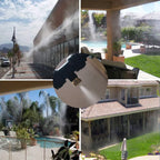Zevolim| Spray irrigation system – Water hose with spray nozzles for refreshing cooling in the garden