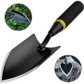 Zevolim| TerraGrip Garden Spade | Extra Robust & Ergonomic | Seamlessly Welded | For Hard Soils & Roots