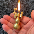 Miniature Retro Peanut Style Kerosene Lighter