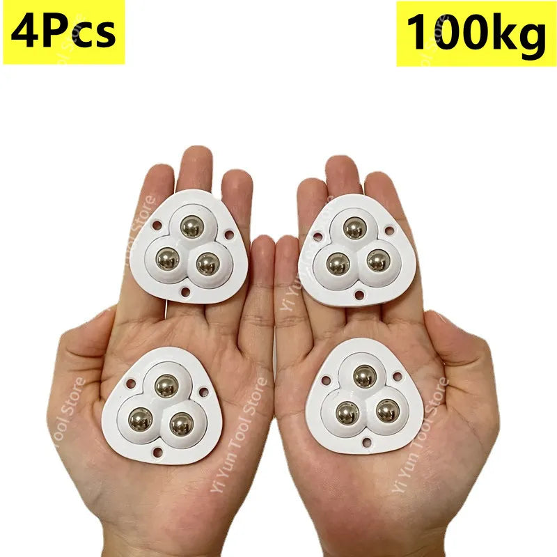 Zevolim | Self-Adhesive Full Rotating Furniture Mover Wheel Rollers