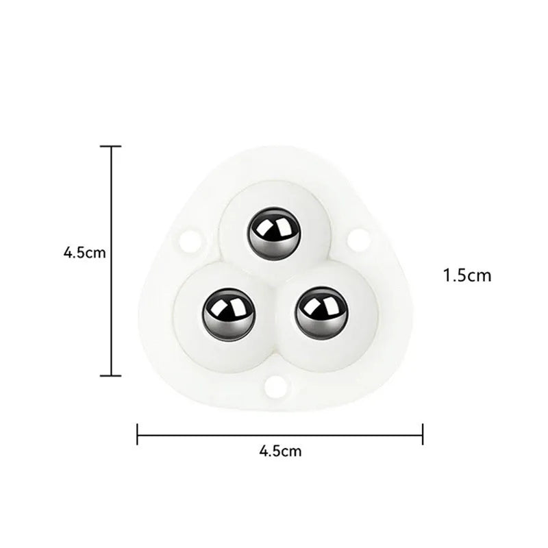 Zevolim | Self-Adhesive Full Rotating Furniture Mover Wheel Rollers
