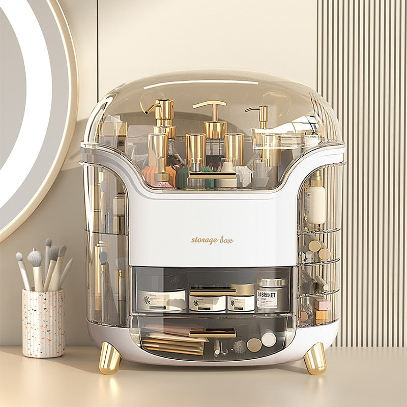 Thoughtful makeup organizer for easy use and organization