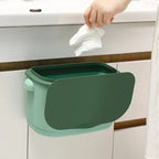 Wall Bin Cleanvero | With Lid | Hanging & Space-Saving | For Kitchen & Bathroom | Large Volume