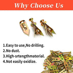 Self-drilling drywall anchors with screws – No pre-drilling, maximum load capacity