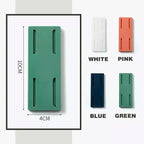 Self-adhesive socket holder - no drilling & flexible use