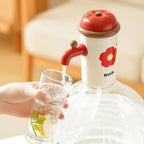 Retro Flower Automatic Water Bottle Dispenser