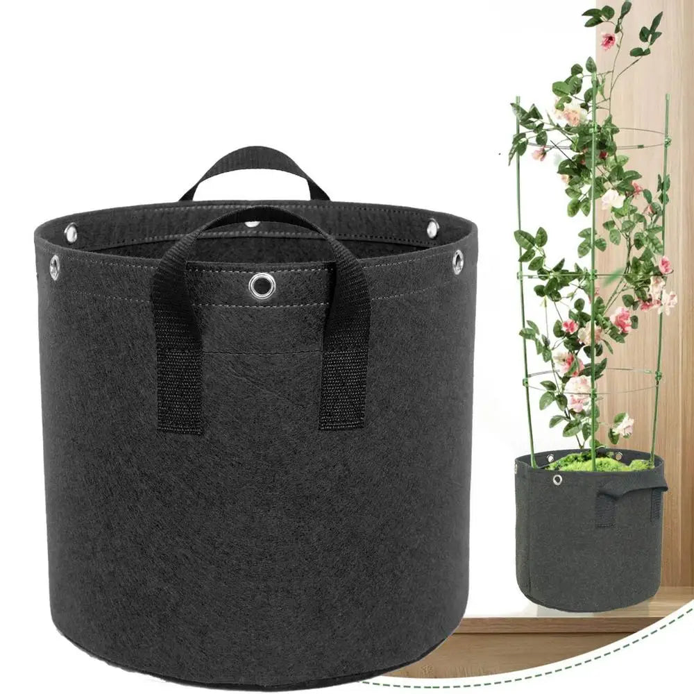 Zevolim| Felt plant sack with carrying handles – Breathable and durable for garden plants and flowers