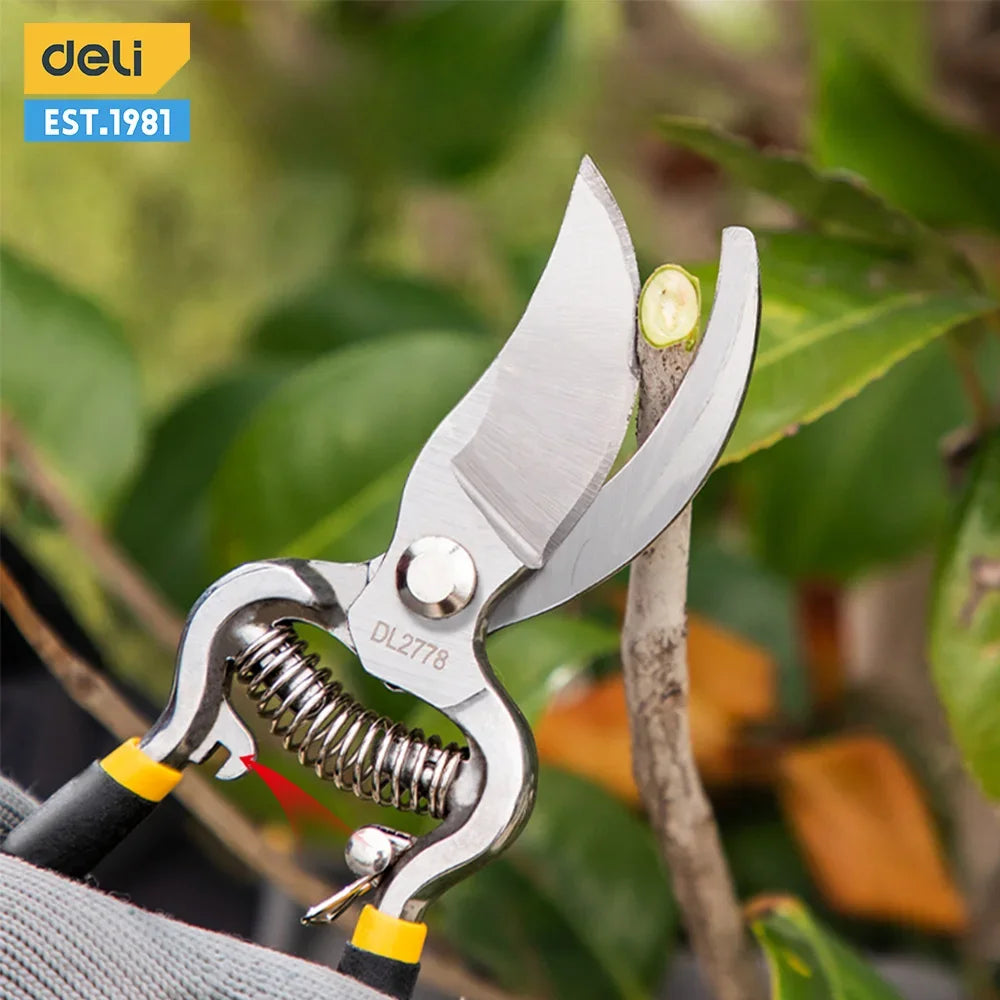 Zevolim| PRUNEXA Garden Shears | Precision Cut | Ergonomic Handle | Carbon Steel Blade
