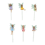 Fairy Garden Figurines 6pc Set Bonsai Miniature Decor
