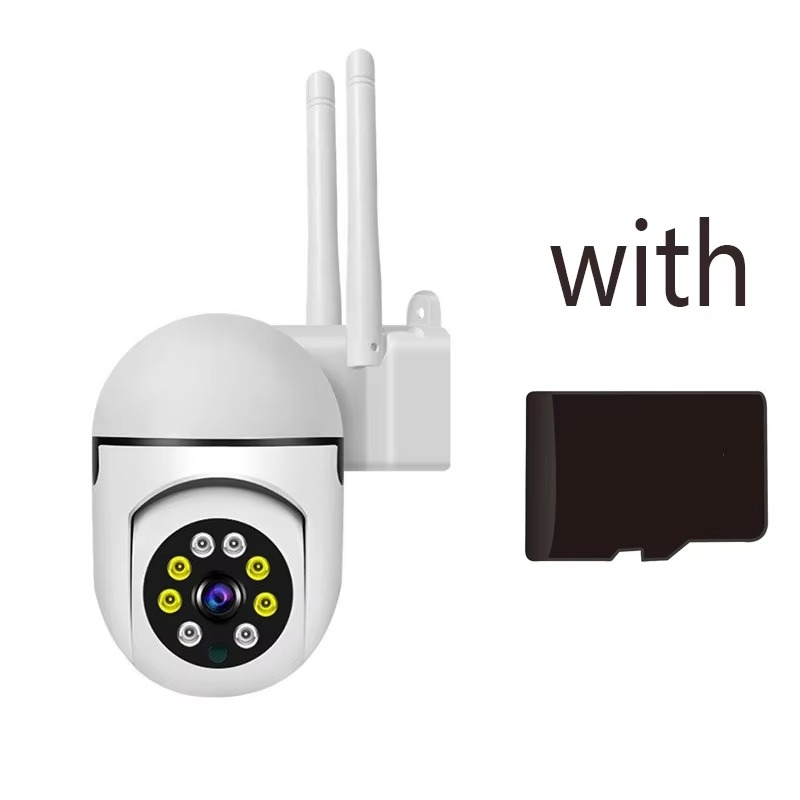 1080P PTZ WiFi Security Camera with Audio, 4X Zoom, Night Vision, Waterproof