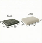Shona Sprawler Bed - Modern, Upholstery Grade Dog Bed. Small 30" Long - M / L 36" Long