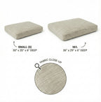 Shona Sprawler Bed - Modern, Upholstery Grade Dog Bed. Small 30" Long - M / L 36" Long