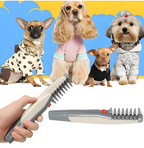 Pet Fur Trimmer for Cats and Dogs with Gentle Mat and Tangle Removal