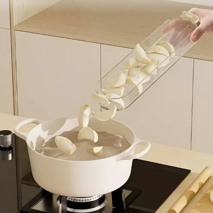 Stackable Freshness Containers With Freshness Valve - Storage Solutions For Food in the Refrigerator - 4 Piece Set