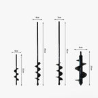 Zevolim| Spiral Garden Drill – Fast Planting Hole with Any Drill