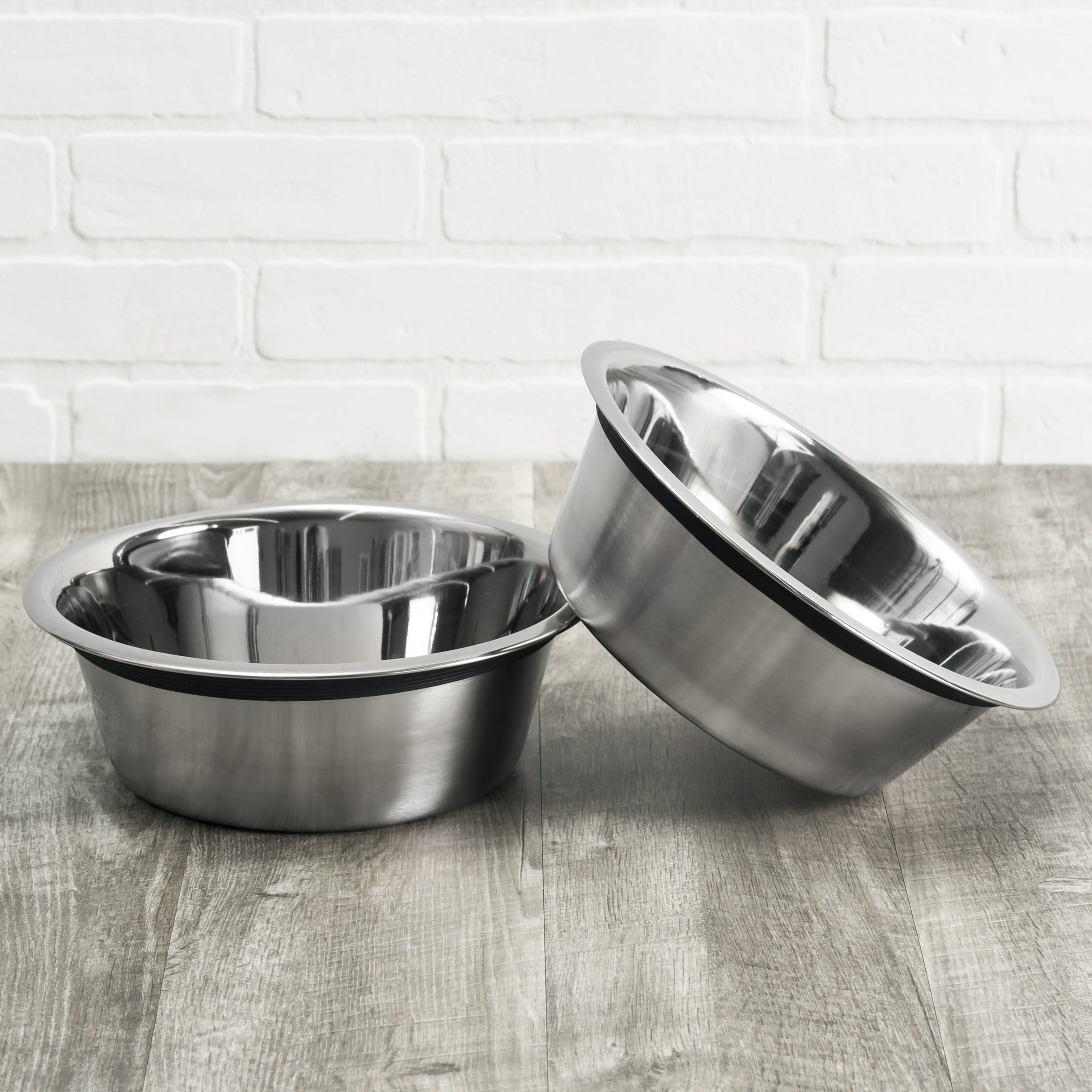 Extra Bowl Set – Human-Grade 304 Stainless Steel Dog Bowls, Set of 2