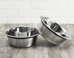 Extra Bowl Set – Food-Safe 201 Stainless Steel, set of 2