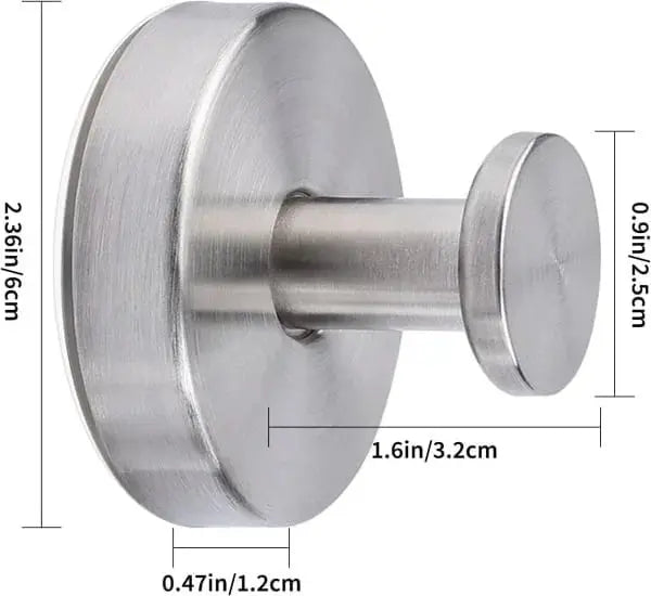 Zevolim | Strong Suction Cup Hooks (5kg Load) | Heavy Duty, Weatherproof & Damage-Free Hanging