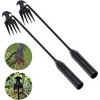 Zevolim| Weed removal tool with 4 prongs – Garden hoe tool