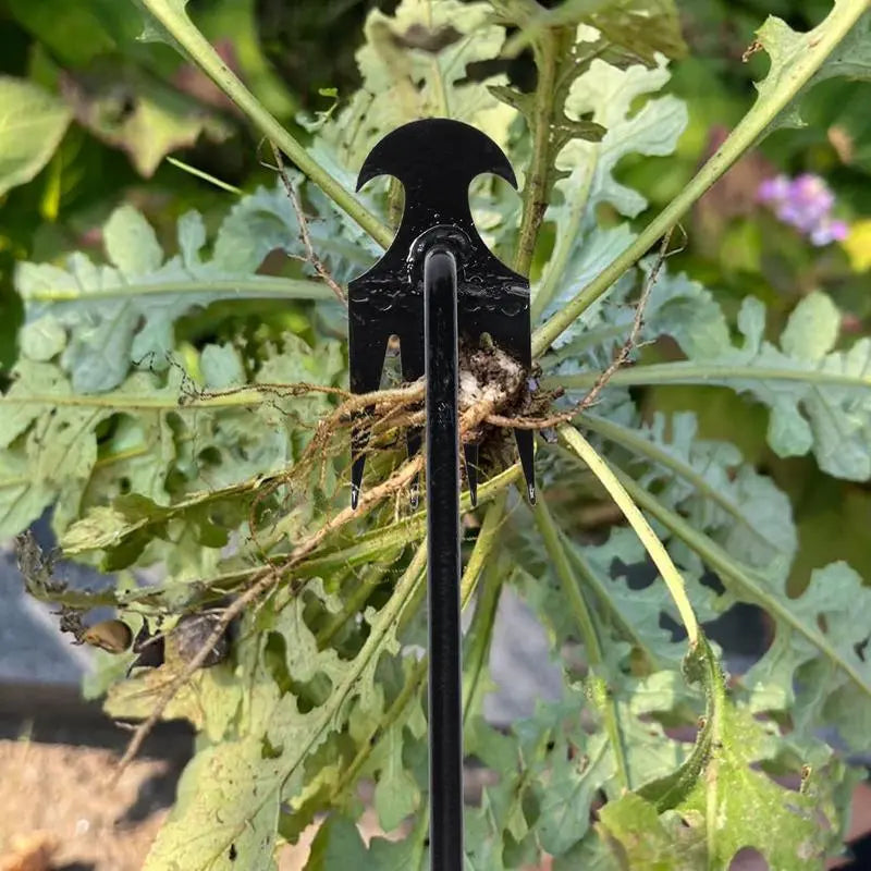 Zevolim| Weed removal tool with 4 prongs – Garden hoe tool