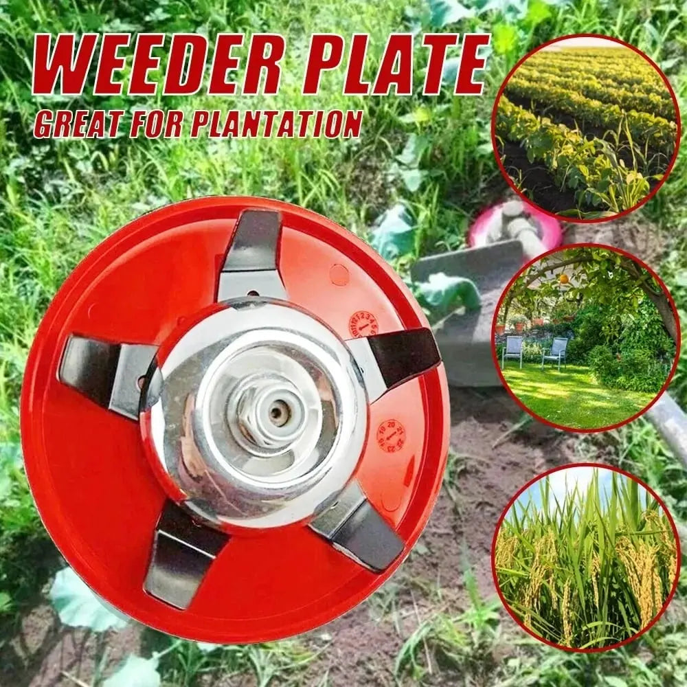 Zevolim| Weed Disc made of Manganese Steel – Efficient Weed Control for Garden and Lawn