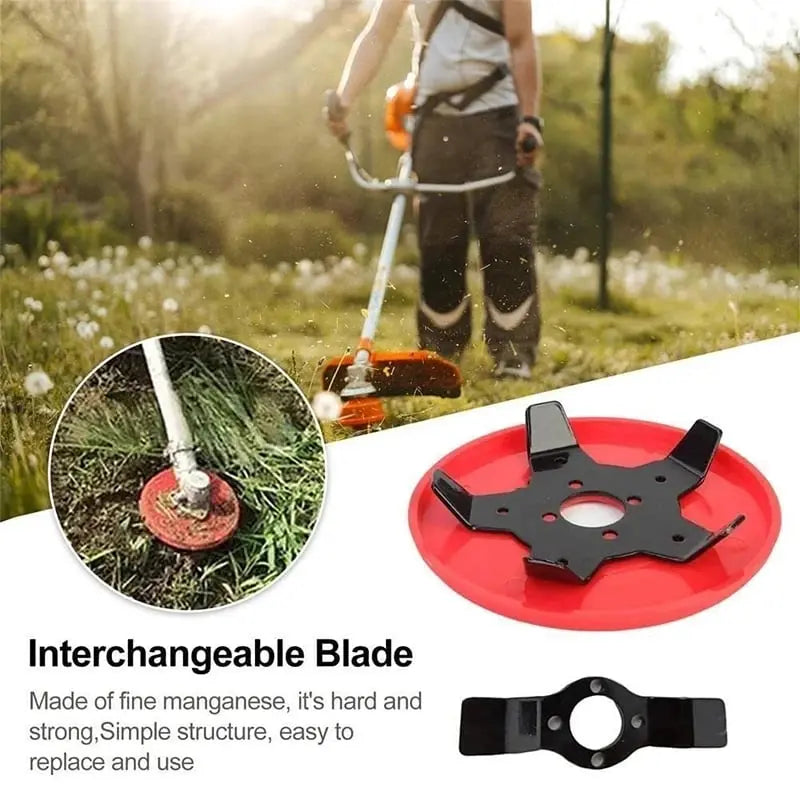 Zevolim| Weed Disc made of Manganese Steel – Efficient Weed Control for Garden and Lawn