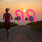 Zevolim | Vega Waterproof Wireless Sport Earbuds – 20 Hours Playtime | Bluetooth 5.0, IPX7 for Swimming & Fitness