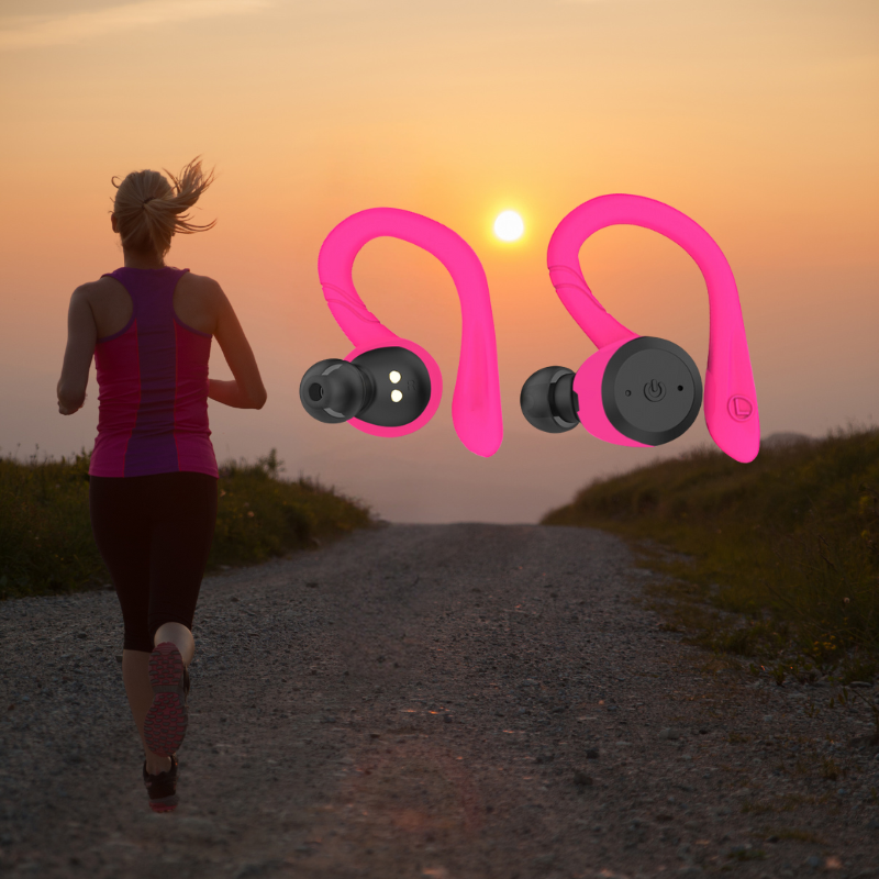 Zevolim | Vega Waterproof Wireless Sport Earbuds – 20 Hours Playtime | Bluetooth 5.0, IPX7 for Swimming & Fitness