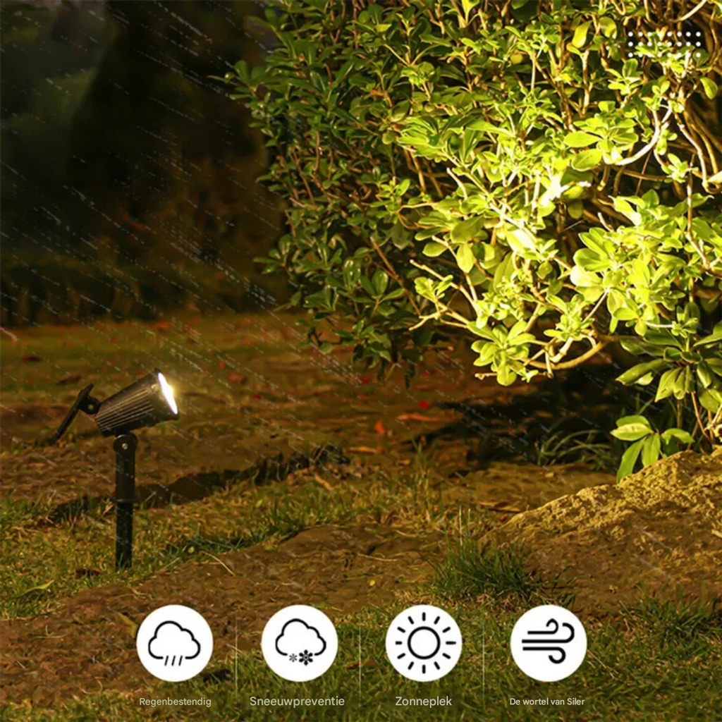 Zevolim| Solar Energy Garden Spotlight - LumaSpot