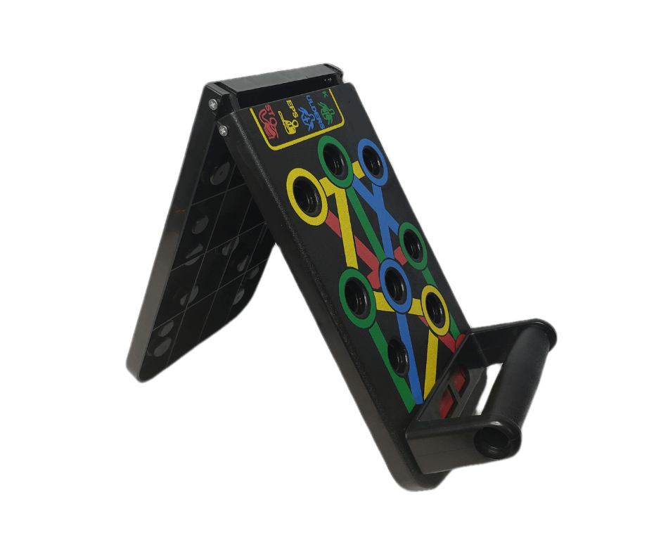 14-in-1 push-up board for targeted upper body training