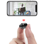 Mini Wireless Indoor Camera with 1080p Video and Infrared Night Vision