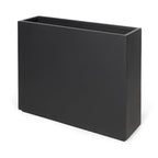 Aster Tall Span Planter - Heavy Duty Fiberglass w/ Steel - Plant Shelf - Indoor / Outdoor Divider  (38" L x 11" W x 29" H)