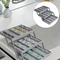 Adjustable Multilevel Drawer Organizer for Effortless Storage