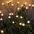 Zevolim| Solar firefly garden lights for atmospheric evenings