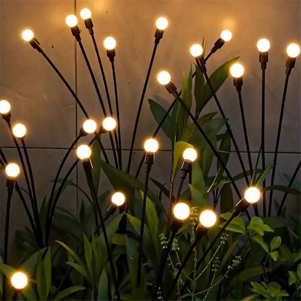 Zevolim| Solar firefly garden lights for atmospheric evenings