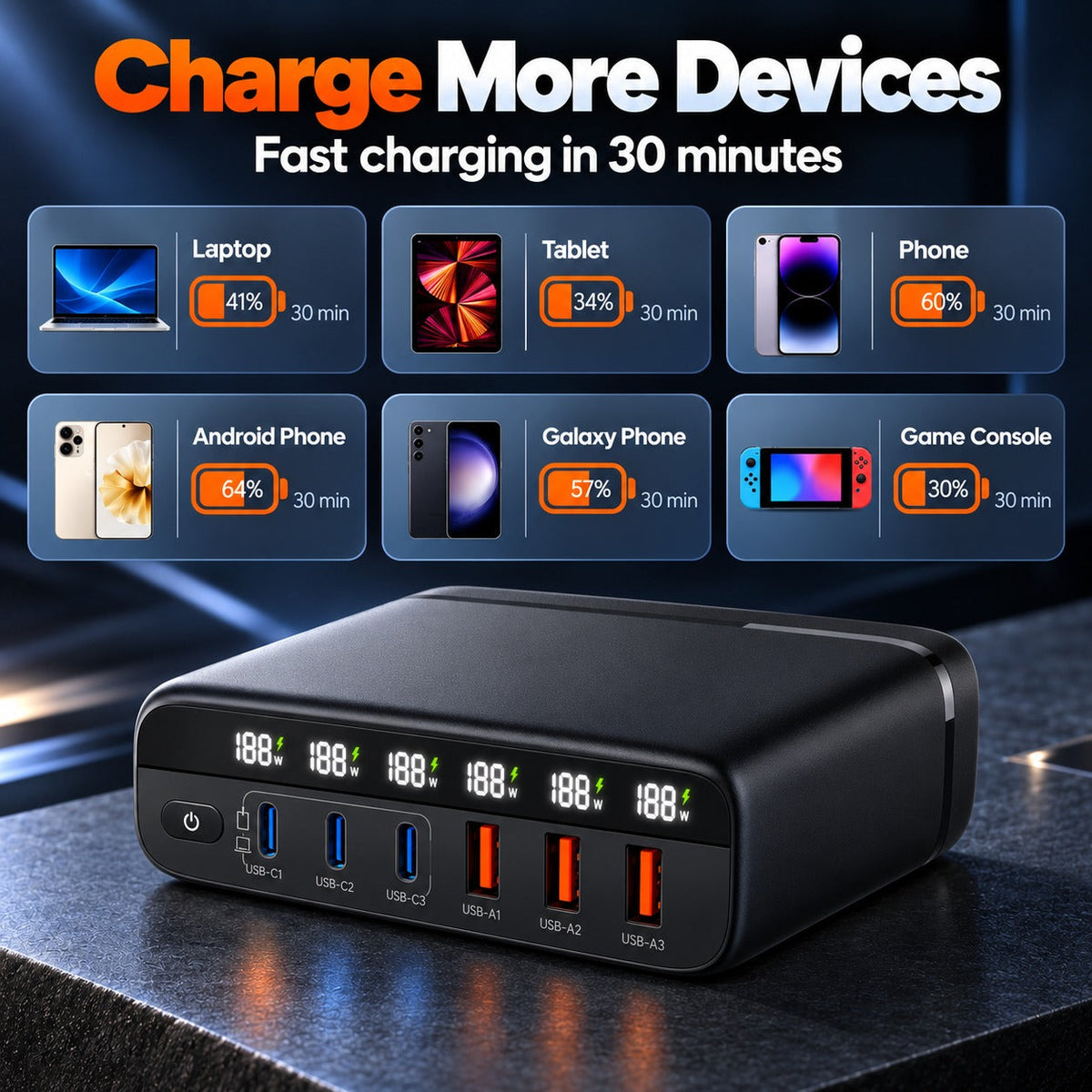 Home Base All-in-One Universal Charging Station