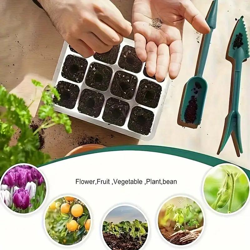 Zevolim| Indoor Seed Starter Kit with LED Grow Light & Adjustable Humidity Dome – 36-Cell Tray for Home Gardening