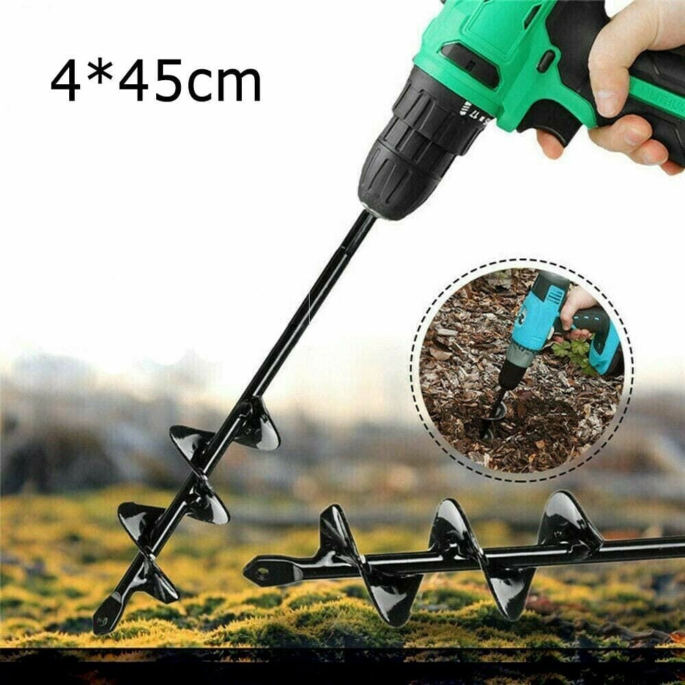 Zevolim| Spiral Garden Drill — High-Load Spiral Auger for Deep Planting