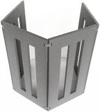 Backyard Dog 32" Tall Freestanding Outdoor Dog Gate - Weatherproof, Adjustable, Foldable Barrier (28" - 80" Extra Wide)