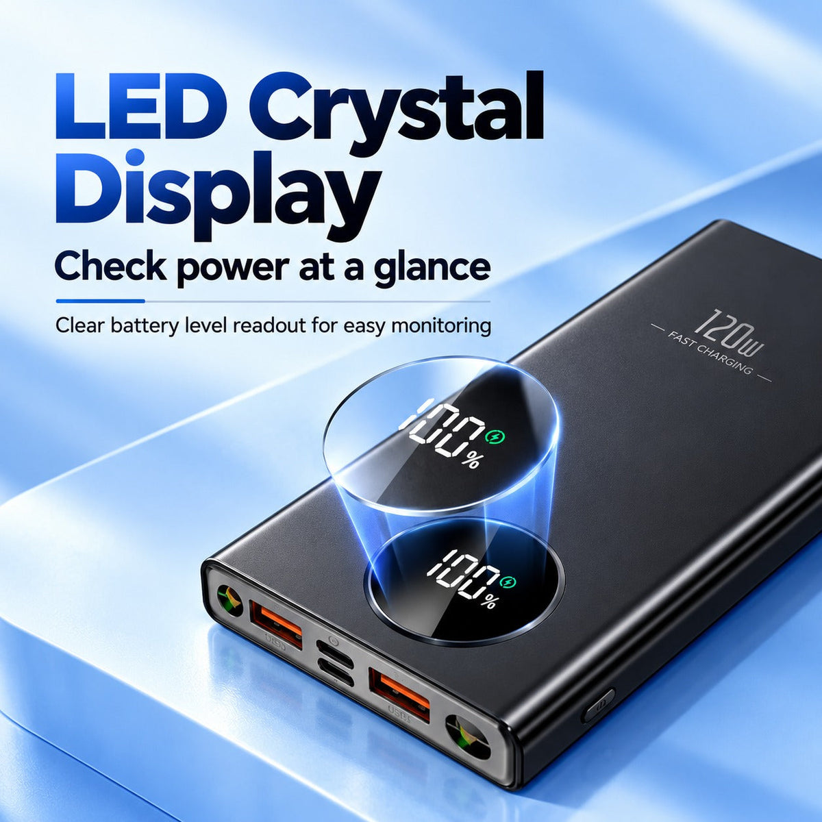 High Capacity Quick Charge Laptop Powerbank