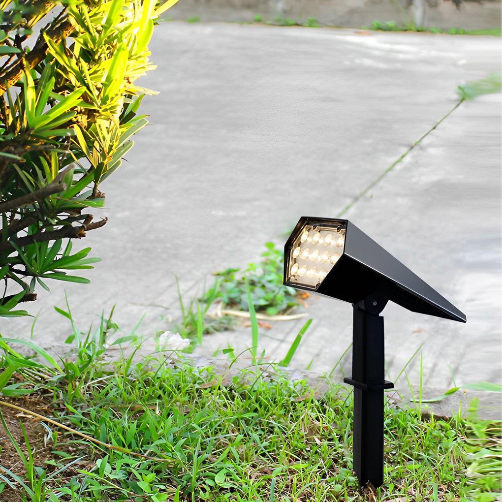 Zevolim| Solar Powered Outdoor Garden Spot Light