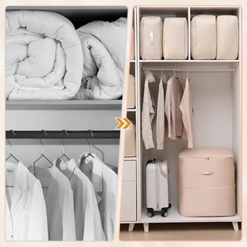 Compression Storage Bags for Home and Travel, Vacuum-Free