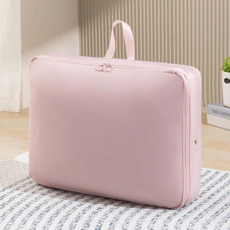 Compression Storage Bags for Home and Travel, Vacuum-Free